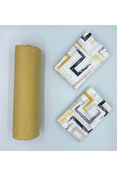 pınarhome collectıon الموسم الجديد - قطن عضوي 100%، رمل ناعم وشرفة مرنة + غطاء وسادة عمق الزاوية 28-30 سم