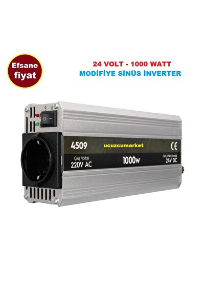 Genel Markalar 24 VOLT - 1000 WATT MODİFİYE SİNÜS İNVERTER