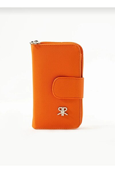 Polo Of Colors Orange Wallet Women's Wallet with Coin and Card Compartment