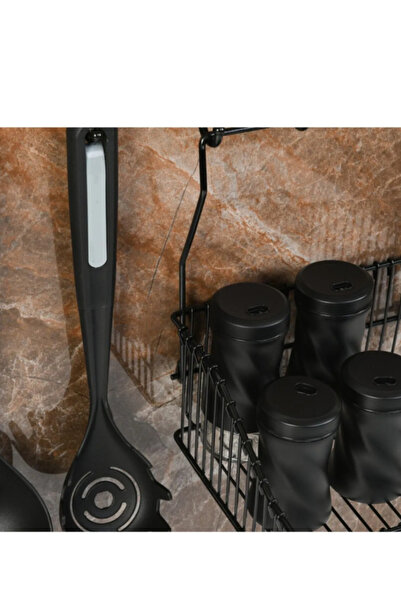 MAGNASTE Vidasız Montaj Duvar Rayı 8li Askı Ve Sepet 20 Cm