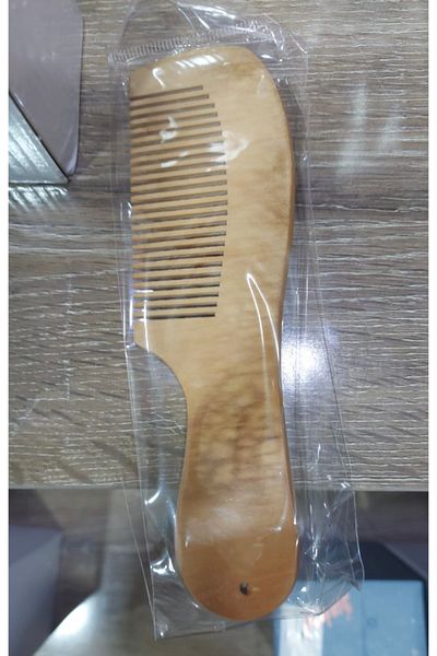 LiderGlobal Wooden Handle Comb 20Pcs 18cm