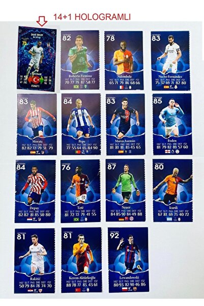 SPOR35 Kız Erkek Çocuk Eğlenceli Oyuncaklar Futbol Sporcu 24Adet Dünya Yıldız...