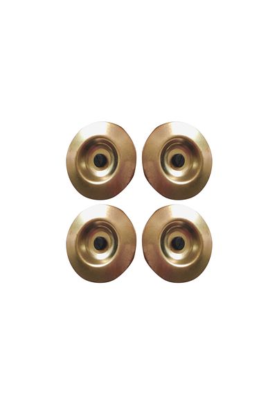 Yurtrenkleri Yayınevi Metal, Tarkan Finger Bell 4 Pcs- Henna, Wedding, Party
