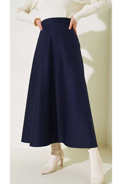 MODA VEDAT Fusta lungă de scuba pentru femei