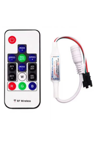 DEMİRLED 5-24V Pixel Led Kontrol Kumandası ARGB SP104E