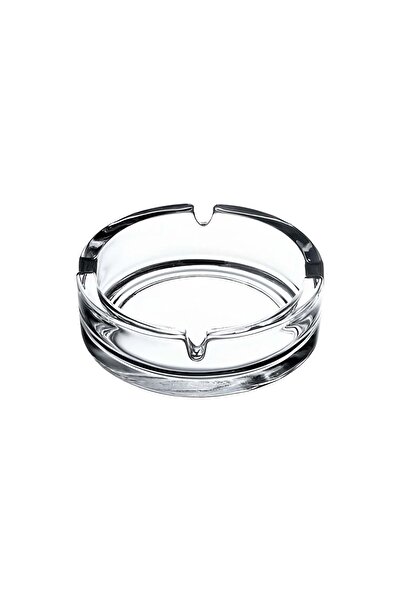 blackleg منفضة سجائر مستديرة زجاجية للمكتب المنزلي والمقهى والمطعم قطعة واحدة