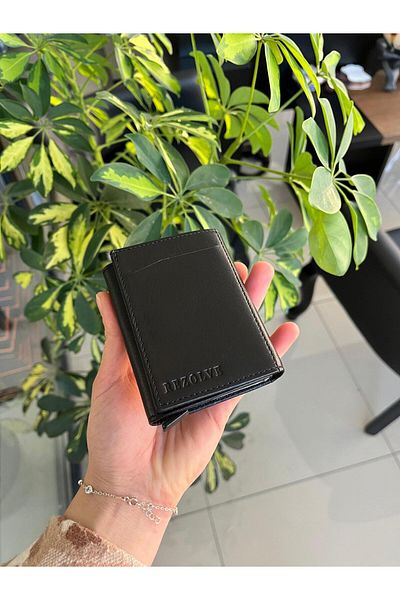 PremiumAccessory 100% Genuine Leather Resolve Mechanism Wallet