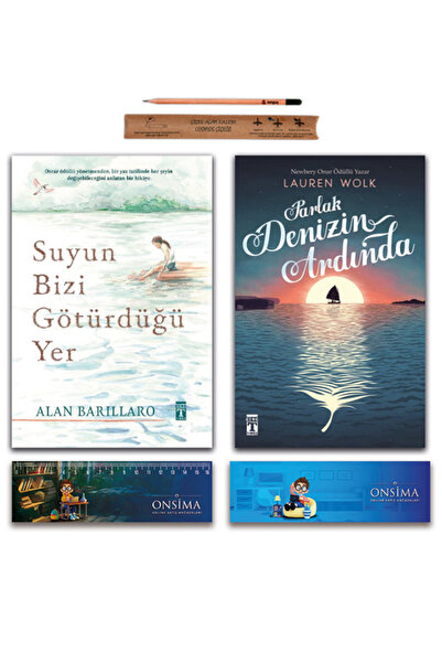 Genç Timaş Suyun Bizi Götürdüğü Yer - Parlak Denizin Ardında Set 2 Kitap