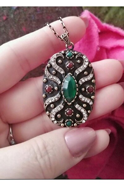 Yıldızlarhane Elmas montür bronz döküm otantik kolye