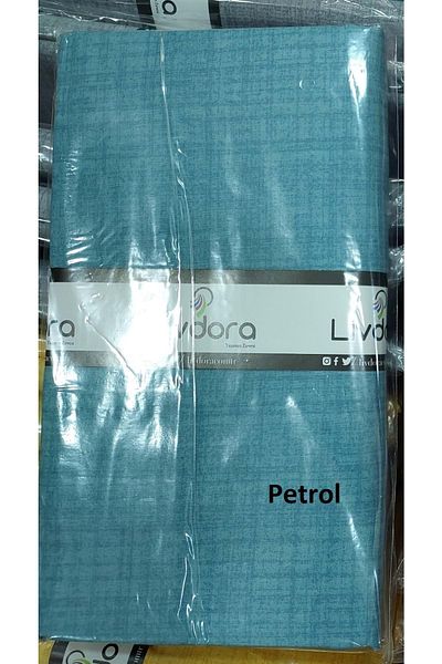 LİVDORA Față de pernă Livdora 2 buc din bumbac - benzină (50x70)