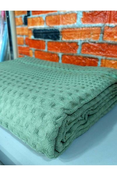 Şaheser Double Green Master Pike - 100% Cotton, 240x220 (Single Pike)