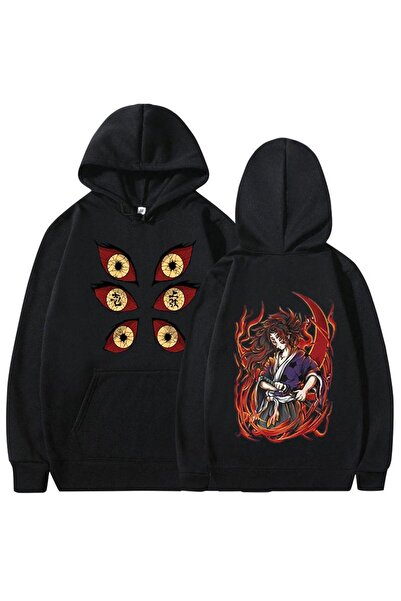GALASHOP Anime Demon Slayer Hoodie Manga kapşonlu