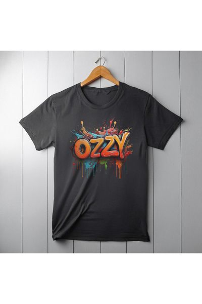 Ozzy Ψηφιακό μπλουζάκι με μοτίβο Unisex Ozzy Logo-2