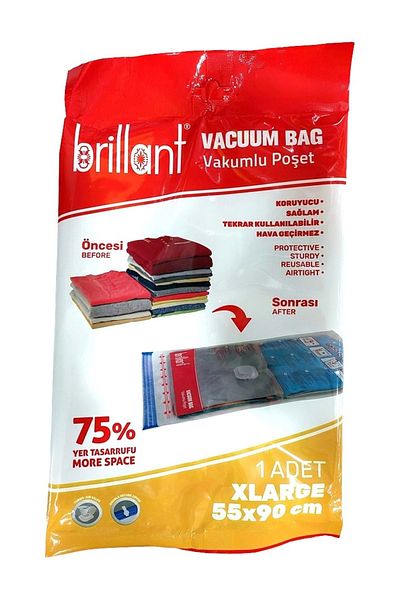 Brillant Xlarge Size 55X90 Vacuum Scrap - Set of 5