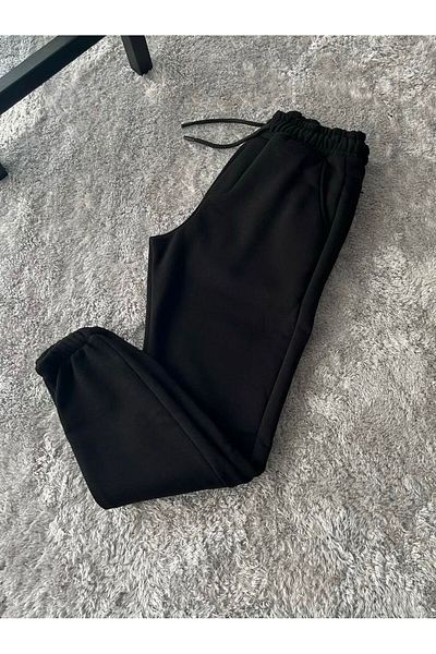 woonkey Χοντρό βαμβακερό Unisex αθλητικό κοστούμι - Ελαστικό κάτω και εσωτερικό