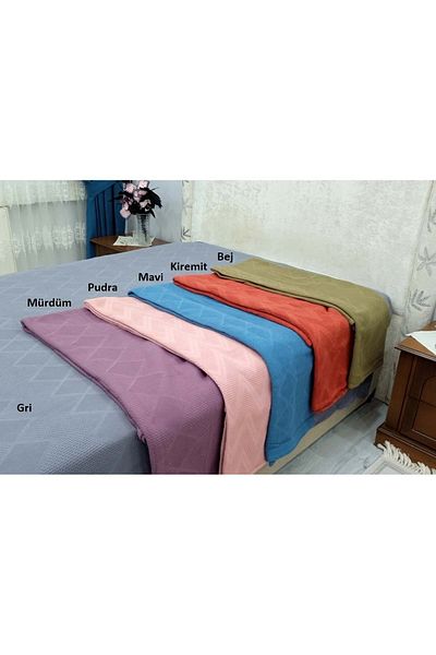 Şaheser Διπλό Μπεζ Πικέ 240x220 - 100% Βαμβάκι Αριστούργημα