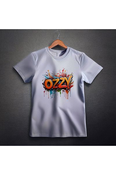 Ozzy Ψηφιακό μπλουζάκι με μοτίβο Unisex Ozzy Logo-2