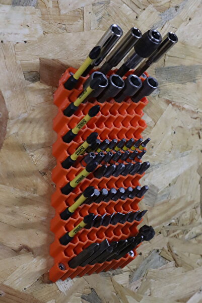 Tasarım 140 Adetli Hex Bits Uç organizeri