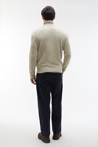 Mudo DESENLİ JAKARLI BİSİKLET YAKA KAZAK