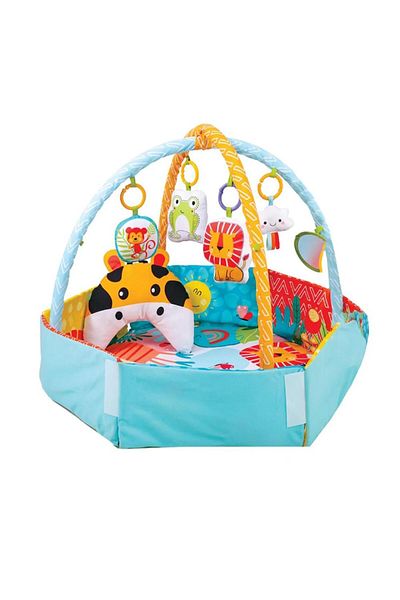 Little Learners Hexagonal Jungle Play Mat