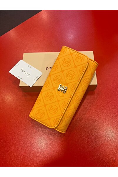 MENS P.Cardin Orange Faux Leather Women's Wallet