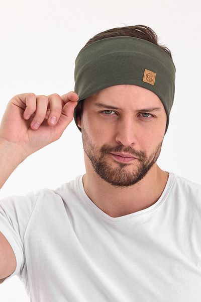 Butikgiz Men's Sports Headband - Cotton, Thermal, Non-Slip, Ultra-Light