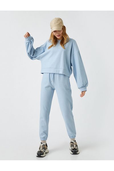 Koton Jogginghose mit hoher Taille