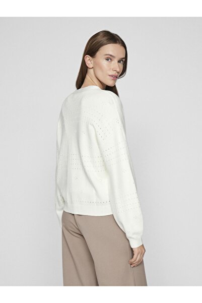 VILA Strickjacke V-Ausschnitt