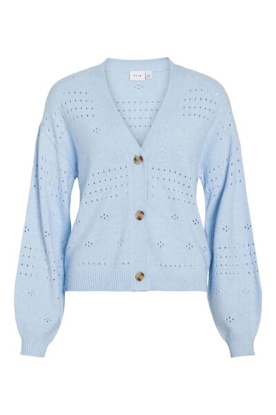 VILA Strickjacke V-Ausschnitt