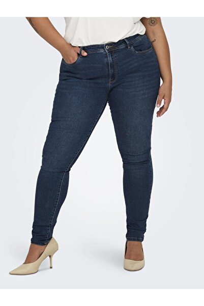 Only Carmakoma Skinny Jeans CARSALLY Mittlere Taille Skinny Fit Jeans