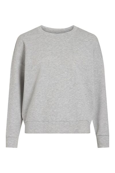 VILA Langärmeliges Sweatshirt Rundhals