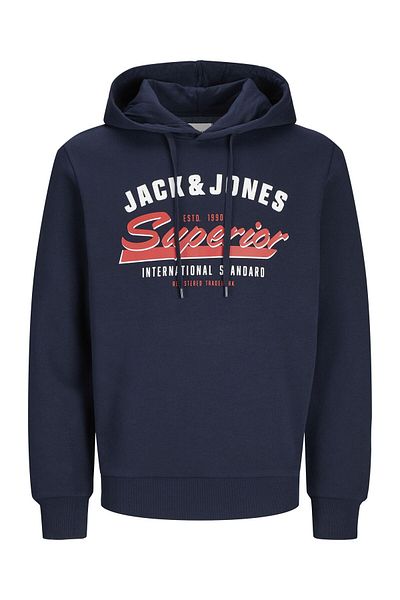 Jack & Jones Plus Kapuzenpullover mit Logo