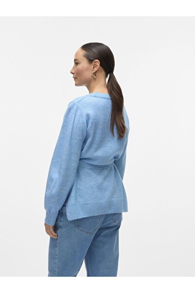 Mama Licious Gestricktes Oberteil Normal geschnitten Rundhals Pullover