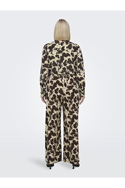 Only Carmakoma Hose mit weitem Beinschnitt CARCOLACOW Weiter Beinschnitt Hose mit weitem Beinschnitt