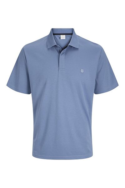 Jack & Jones Premium Poloshirt Einfarbiges Hemdkragen-Poloshirt