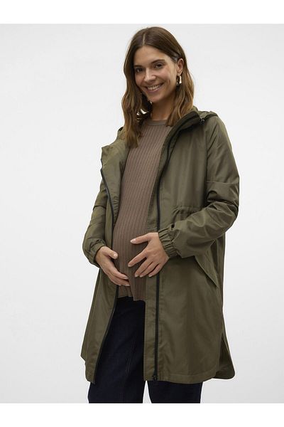 Mama Licious Jacke Stehkragen Elastisches Bündchen Şömine