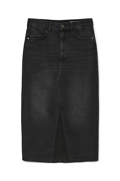 Vero Moda Jeansrock VMNATALIE Hohe Taille Midirock