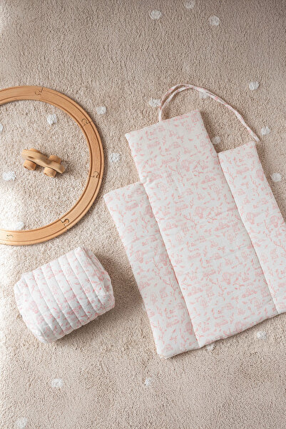 Atelier Babbi 100% Cotton Underwear Set - Toile De Jouy / Pink