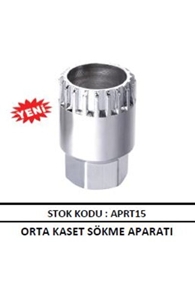 Genel Markalar BİSİKLET ORTA KASET GÖBEK SÖKME APARATI ANAHTARI SİYAH RENK 2021