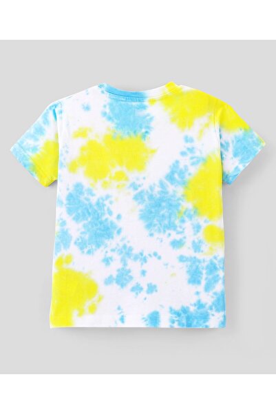 Ollington St. Ollington St. 100% Cotton Knit Half Sleeves T-Shirt & Shorts Set Text Print - Multicolor