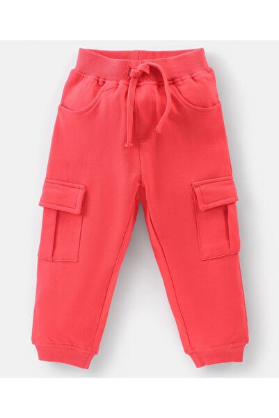 Babyhug Babyhug Cotton Knit Full Sleeve Hooded T-Shirt & Jogger Pants Set With Color Block Print -Multicolor