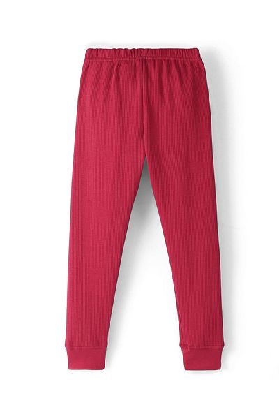 Pine kids Pine Kids Cotton Full Length Thermal Bottoms - Maroon