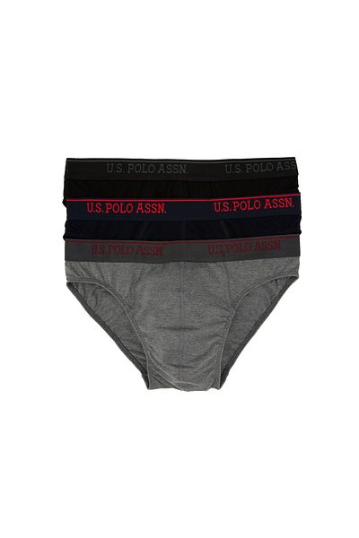 U.S. Polo Assn. Ανδρικό πάτο εσωρούχων Anthracite 50301677 -VR006
