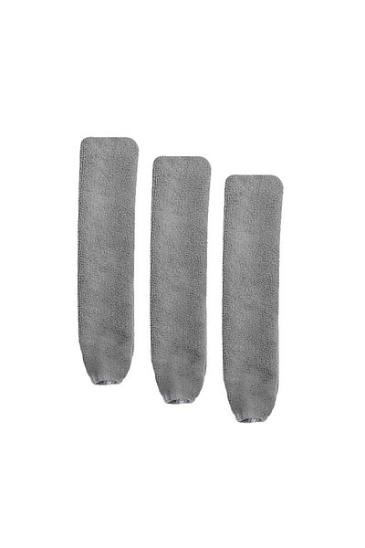 SMARTER Dip Corner Dust Collector Spare Mop 3 Pieces Microfiber Mat