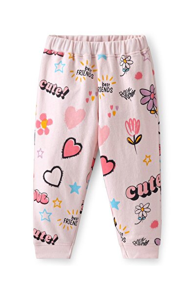 Bonfino Primo Gino French Terry Winter Wear Set - Pink