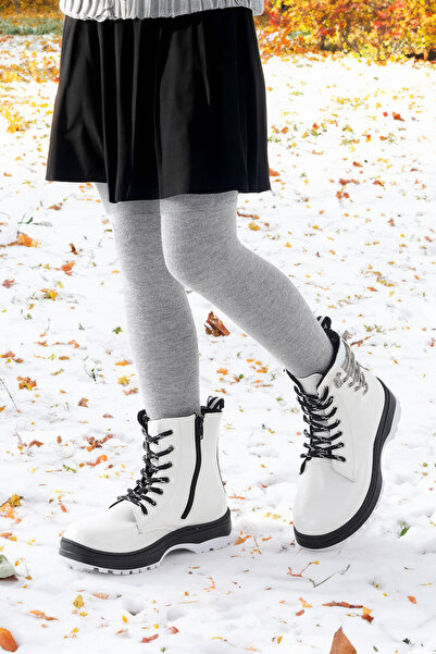 KARAMAZI Капсула зі зморшками Кам'яна термопідошва Дівчачі черевики