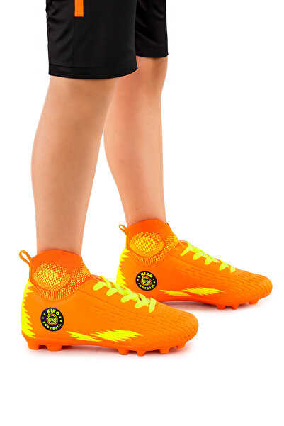 Kiko Kids Tusa Fkp High-Rise Crampon Grass Field Boys Football Shoes