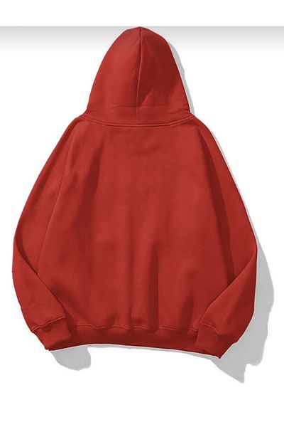 Moda Işık Унисекс суичър с качулка и щампа на свинска мас - 100% памук