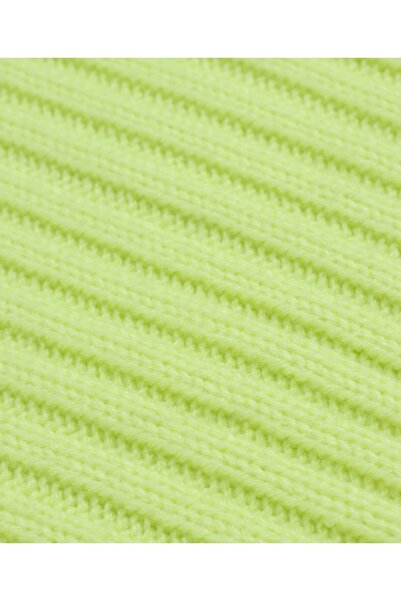 Pine kids Pine Kids Knit Full Sleeves Turtleneck Sweater - Neon Yellow