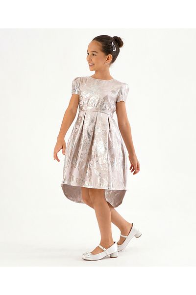 Primo Gino Primo Gino Embellished Party Dress - Pale Pink